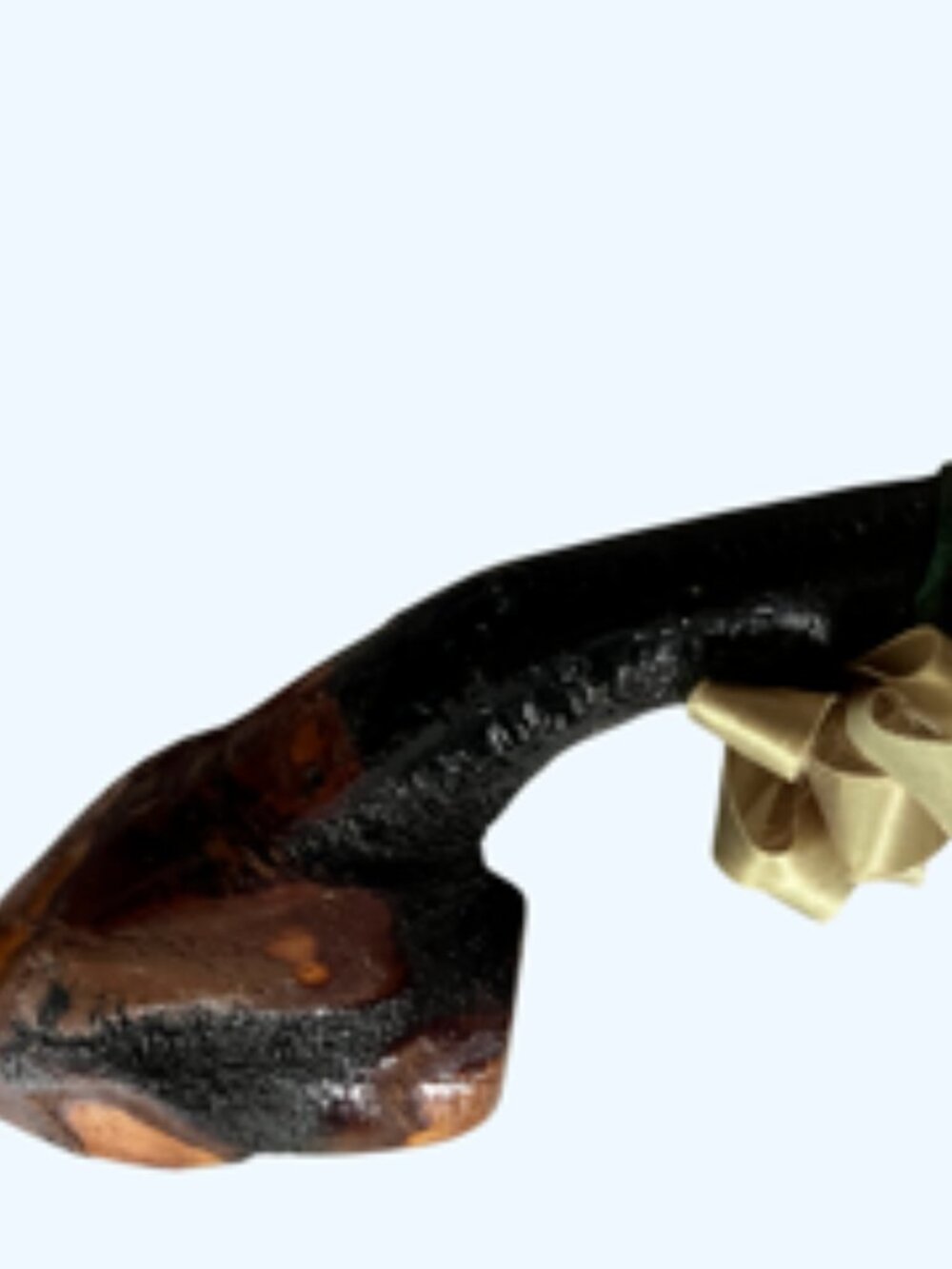 Irish Blackhorn Walking Cane - Picture 10 of 10